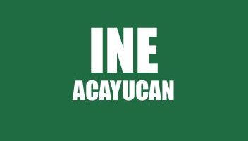 INFO INE ACAYUCAN