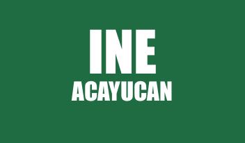 INFO INE ACAYUCAN