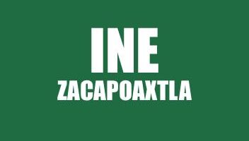 INFO INE DE ZACAPOAXTLA