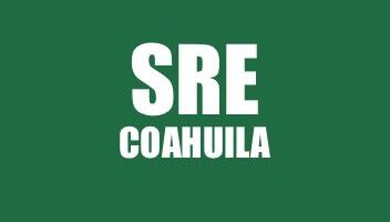 INFO SRE DE COAHUILA