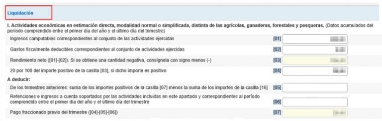 Cómo rellenar el Modelo 130