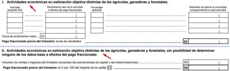 Cómo rellenar el modelo 131