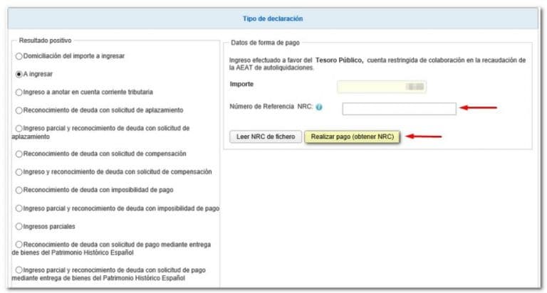 Cómo rellenar el modelo 131