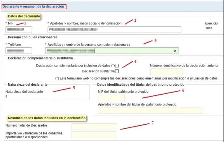 Cómo rellenar el Modelo 182