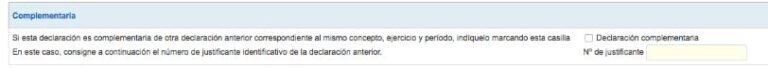 Cómo rellenar el Modelo 123 Complementaria