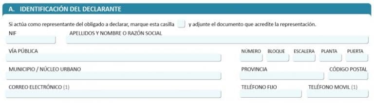 Cómo rellenar el Modelo 900D