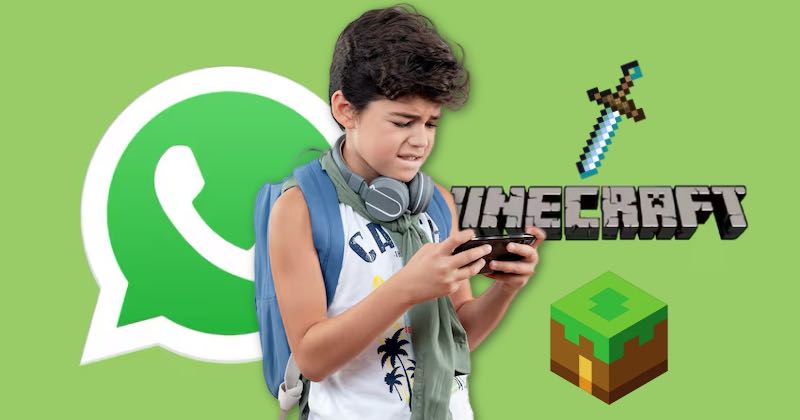 WhatsApp de Minecraft